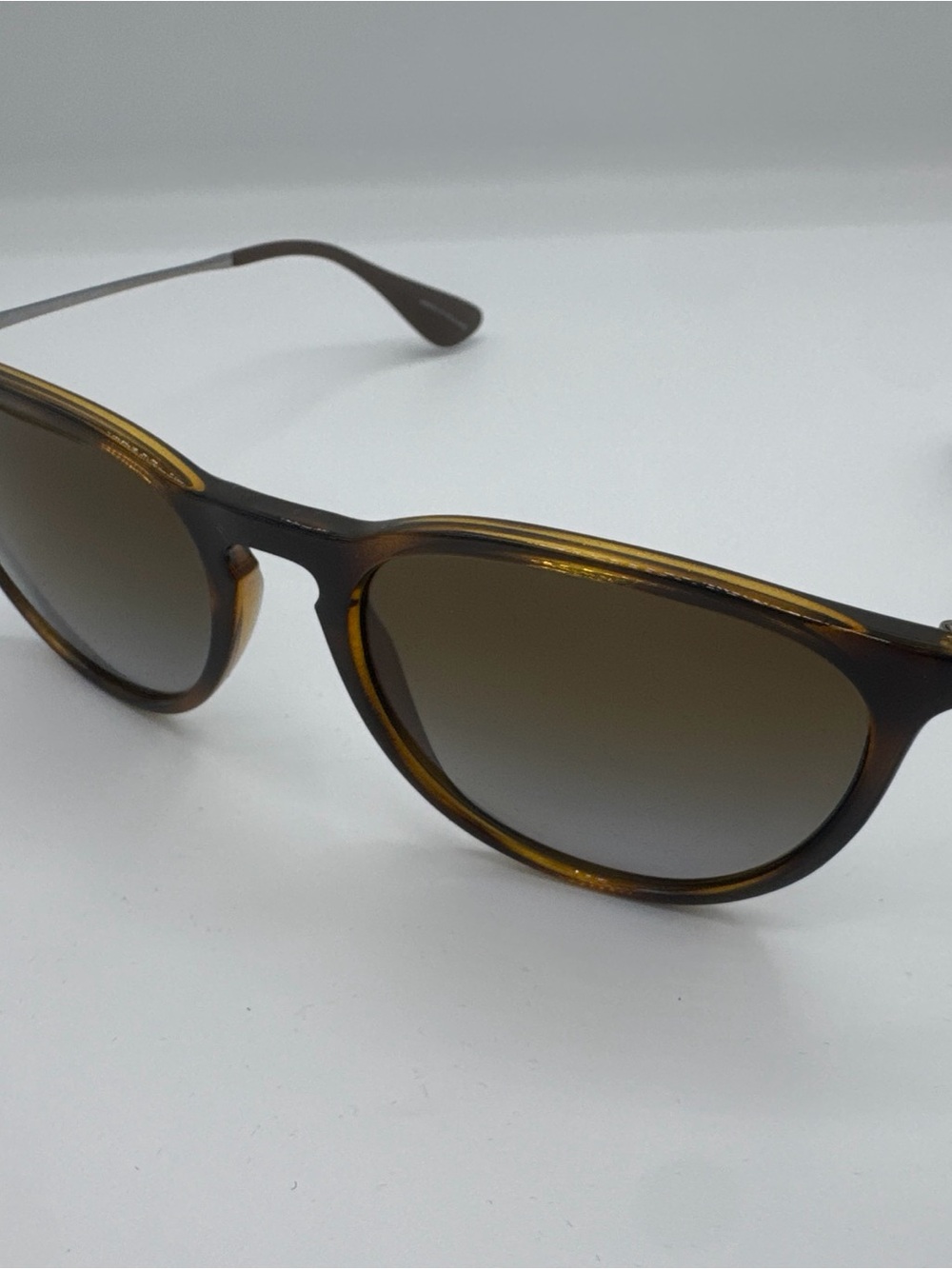 RayBan RB4171 Ref#:5744 . Light Havana frame , Brown Polarized gradient lenses - Picture 2 of 6